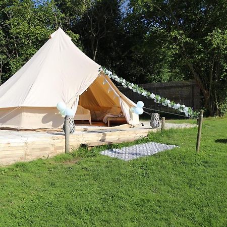 Hopgarden Glamping - Luxury 6M Bell Tent Wadhurst Dış mekan fotoğraf