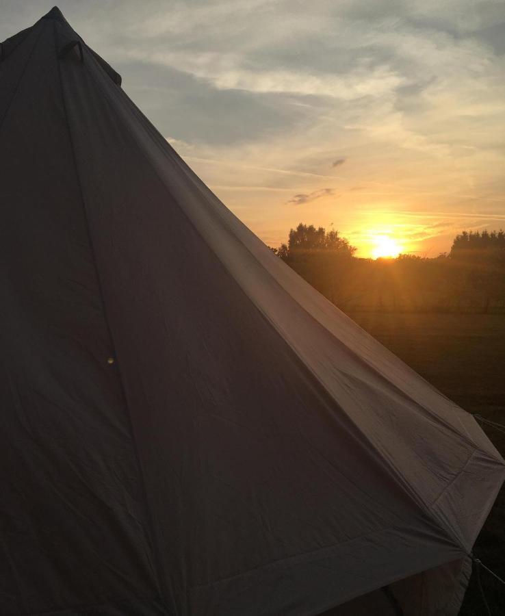 Hopgarden Glamping - Luxury 6M Bell Tent Wadhurst Dış mekan fotoğraf