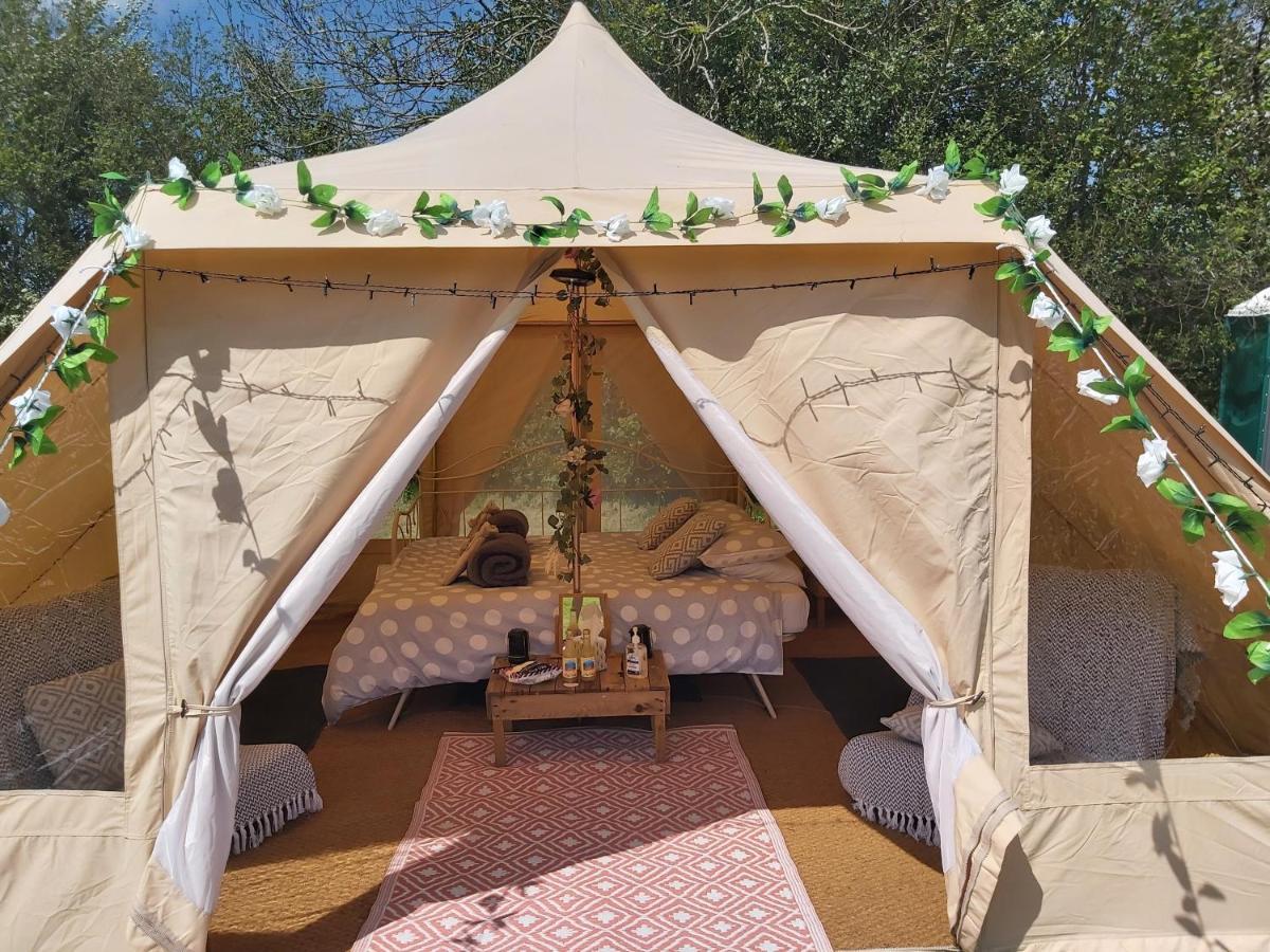 Hopgarden Glamping - Luxury 6M Bell Tent Wadhurst Dış mekan fotoğraf