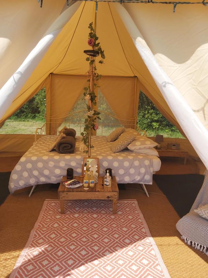 Hopgarden Glamping - Luxury 6M Bell Tent Wadhurst Dış mekan fotoğraf