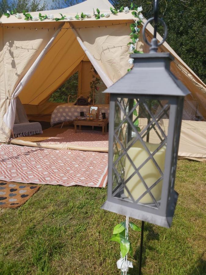 Hopgarden Glamping - Luxury 6M Bell Tent Wadhurst Dış mekan fotoğraf