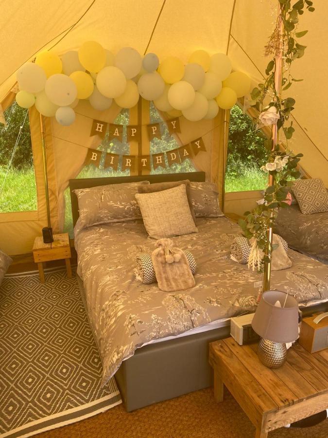 Hopgarden Glamping - Luxury 6M Bell Tent Wadhurst Dış mekan fotoğraf