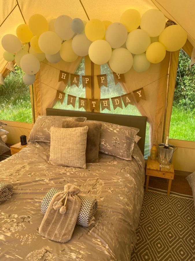 Hopgarden Glamping - Luxury 6M Bell Tent Wadhurst Dış mekan fotoğraf