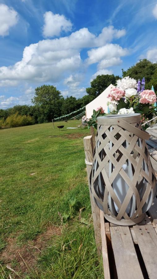 Hopgarden Glamping - Luxury 6M Bell Tent Wadhurst Dış mekan fotoğraf