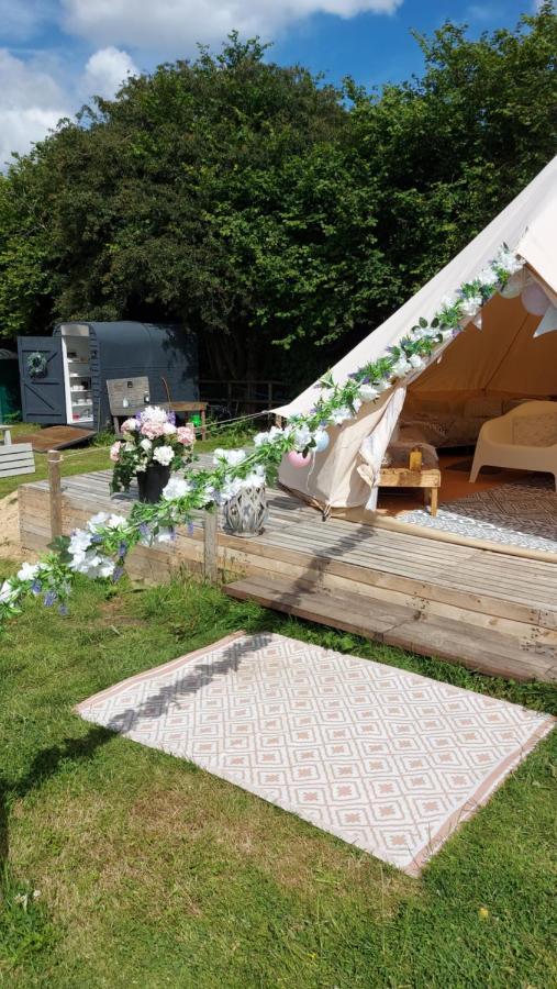 Hopgarden Glamping - Luxury 6M Bell Tent Wadhurst Dış mekan fotoğraf
