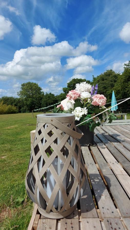 Hopgarden Glamping - Luxury 6M Bell Tent Wadhurst Dış mekan fotoğraf