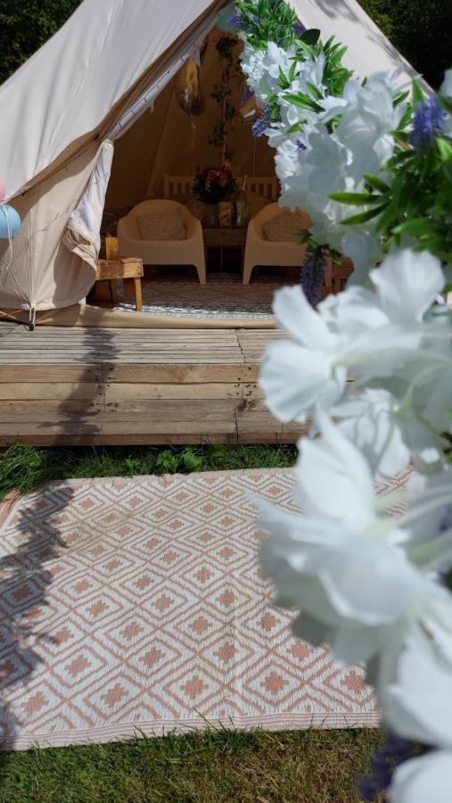 Hopgarden Glamping - Luxury 6M Bell Tent Wadhurst Dış mekan fotoğraf