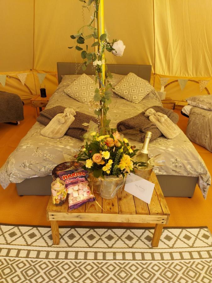 Hopgarden Glamping - Luxury 6M Bell Tent Wadhurst Dış mekan fotoğraf